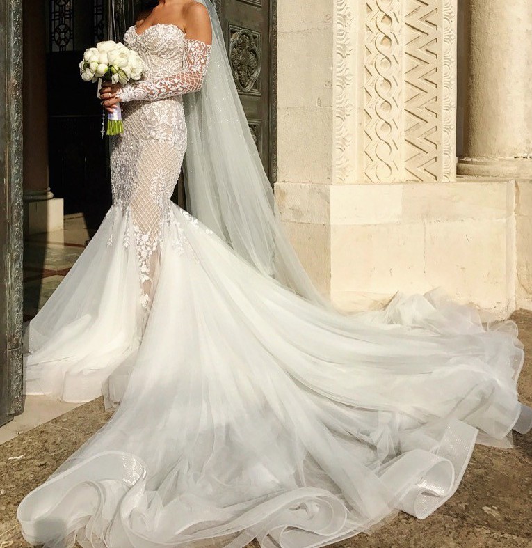 Leah Da Gloria Custom Made Used Wedding Dress Save 57% - Stillwhite