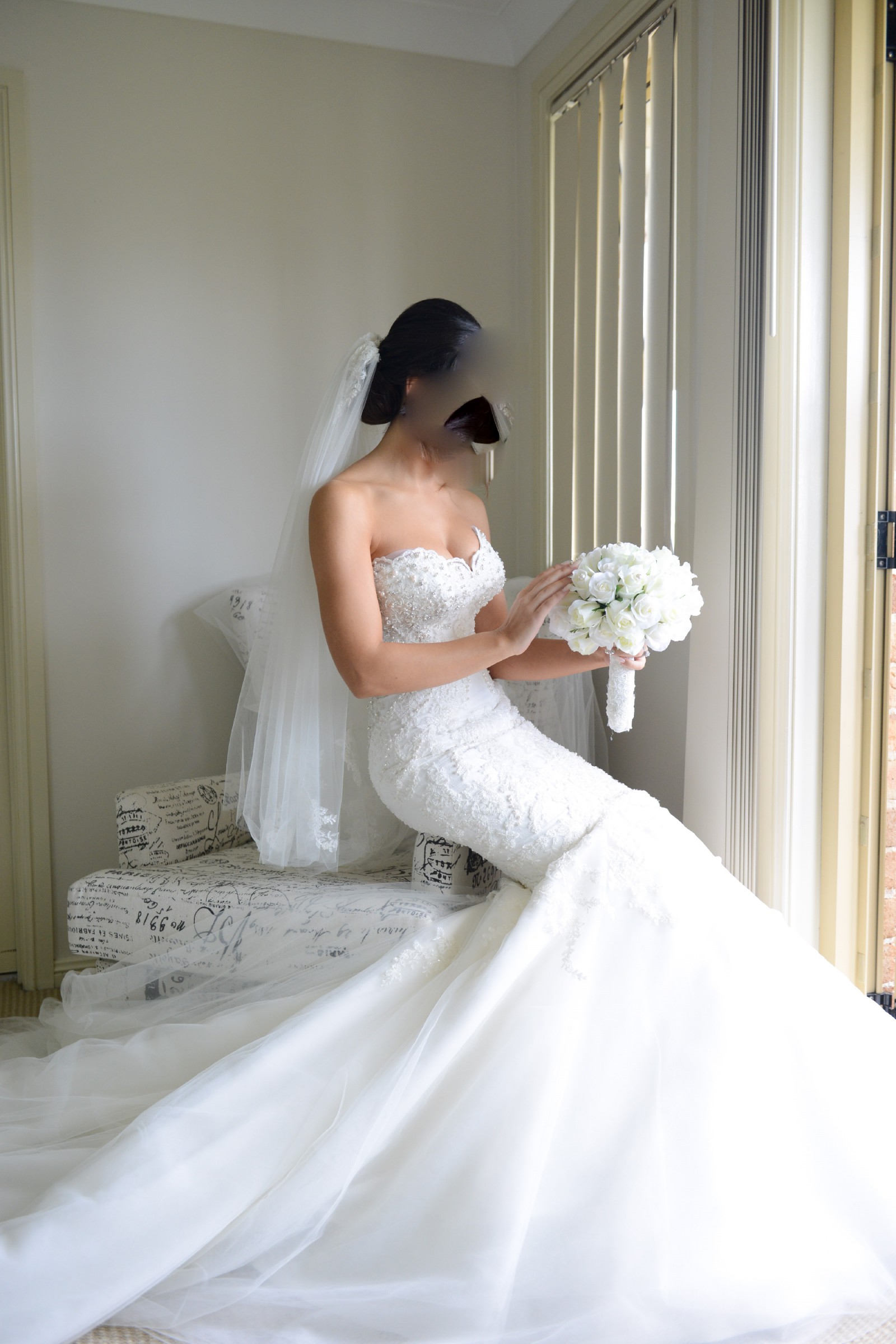 Norma Bridal Couture Custom Made Preloved Wedding Dress Save 50 Stillwhite 1459