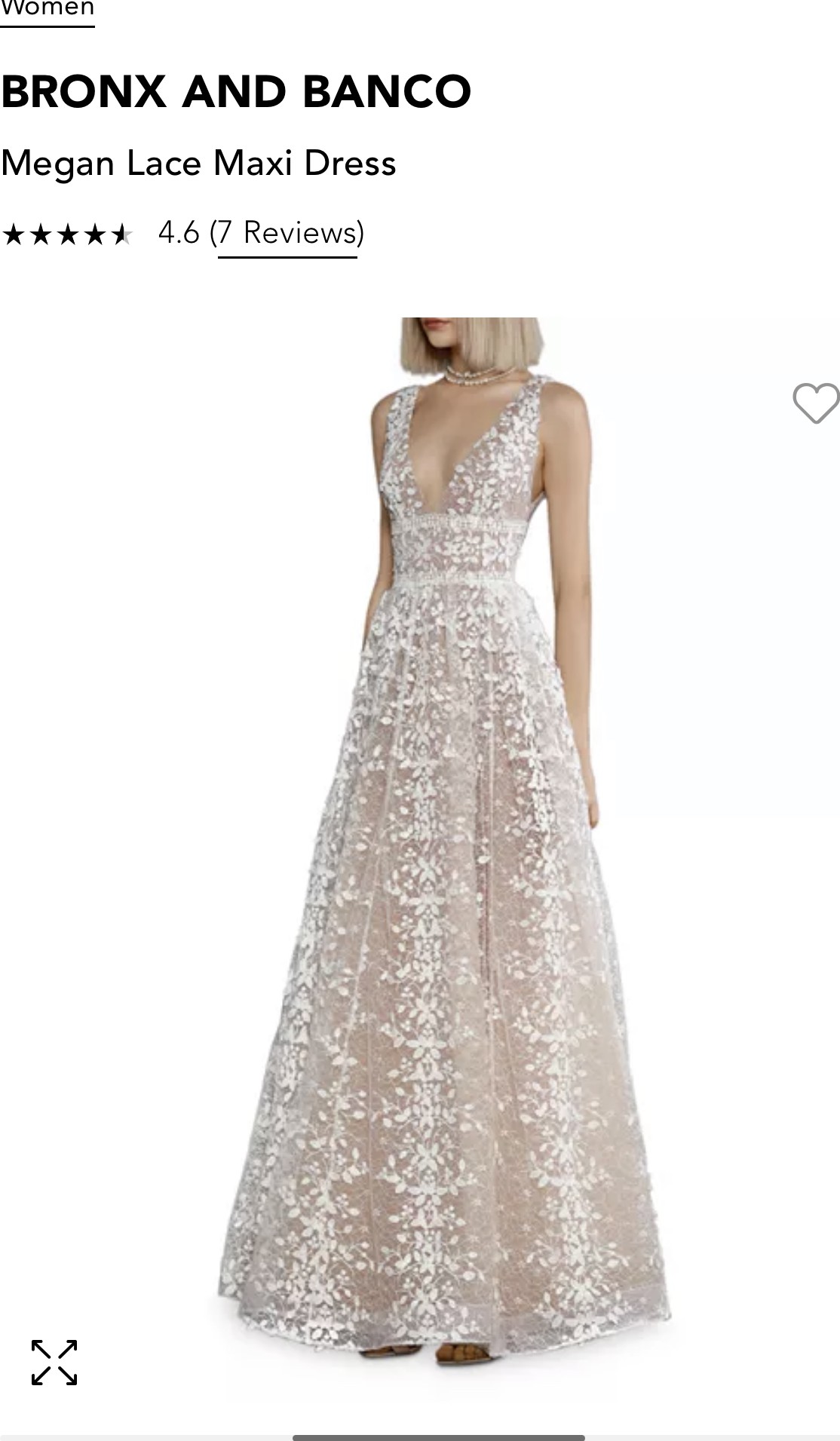 Bronx and Banco, Megan Maxi Wedding Dress Save 60% - Stillwhite