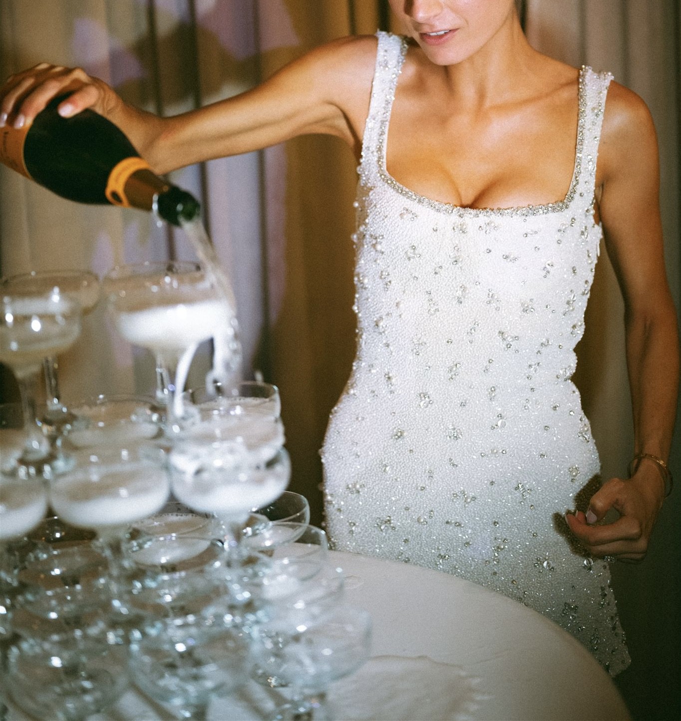 Clio Peppiatt, Bridal Crystal Dress Wedding Dress - Stillwhite Clio Peppiatt, Bridal Crystal Dress Wedding Dress - Stillwhite