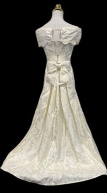 Scott McClintock, Vintage Scott McClintock Lace Wedding Gown with Re  Wedding Dress - Stillwhite