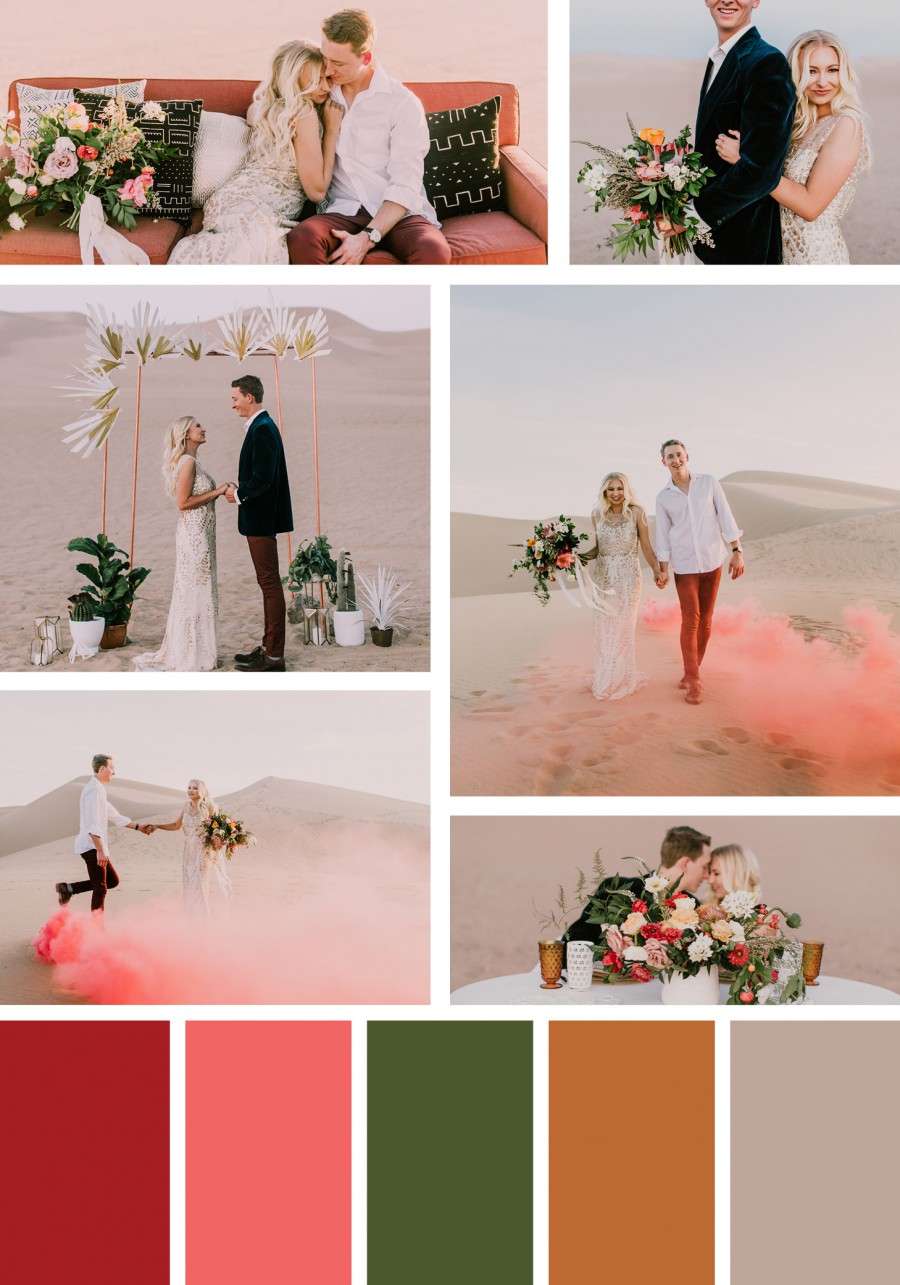 Artistic Desert Elopement Artistic Desert Elopement