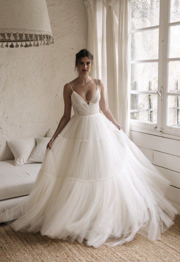 Alena Leena, Custom Made- Santolina Wedding Dress Save 43% - Stillwhite
