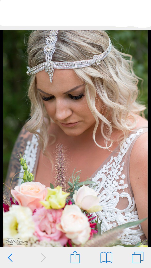 Anna Campbell Isla Headpiece Used Wedding Dress Save 33%