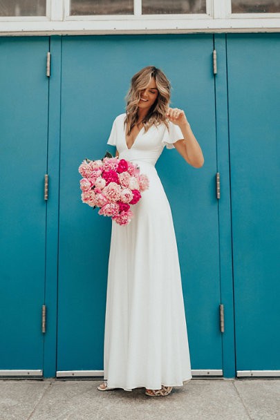 Halston Heritage, Zion New Wedding Dress Save 48% - Stillwhite