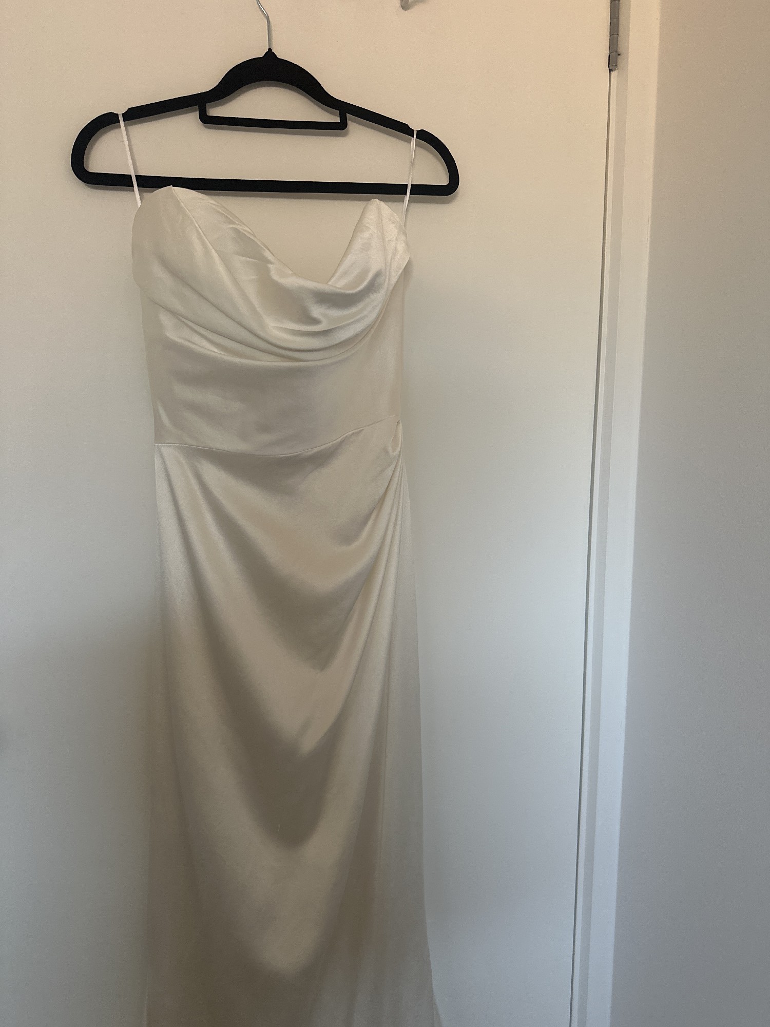 peau de soie bridesmaid dresses Matte Satin (Peau de Soie) Duchess Fabric Bridesmaid Dress. Sold By Th –  royaltyfabric
