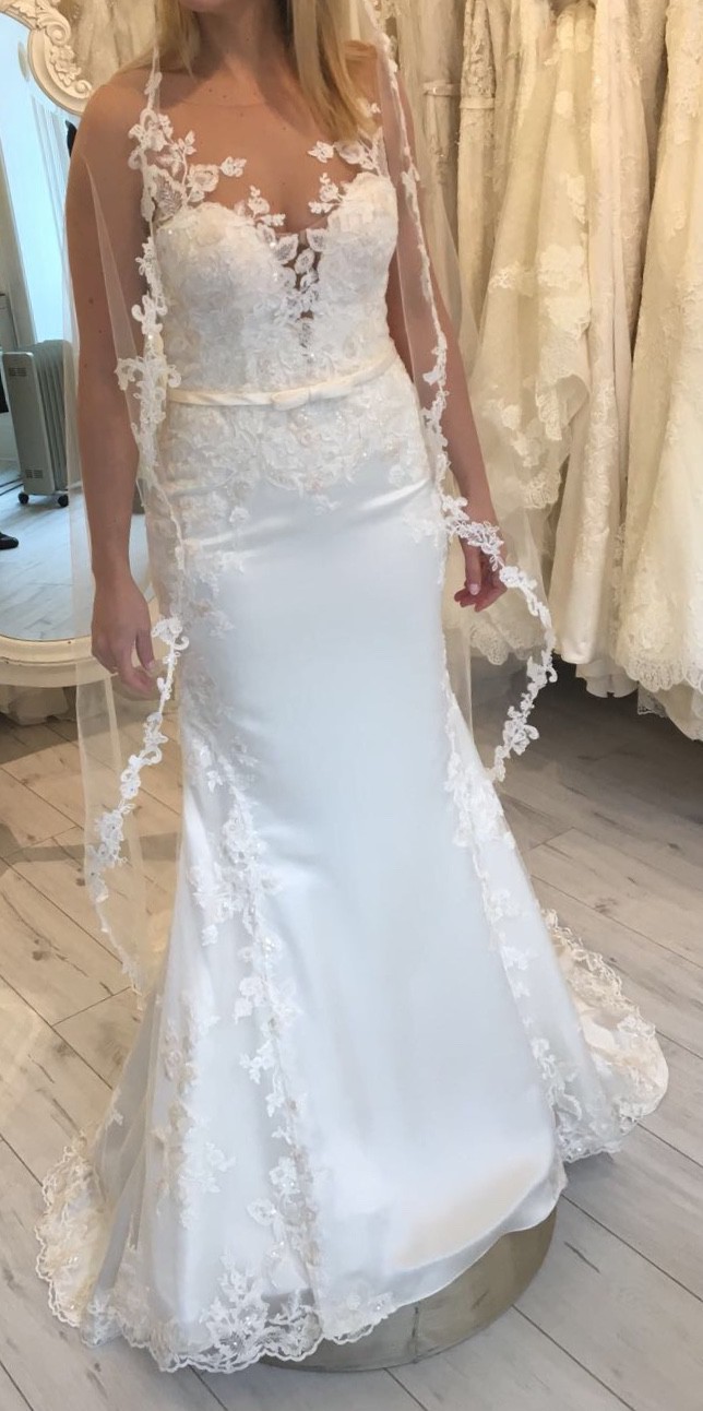 Pronovias Dralia Used Wedding Dress On Sale 47 Off Stillwhite