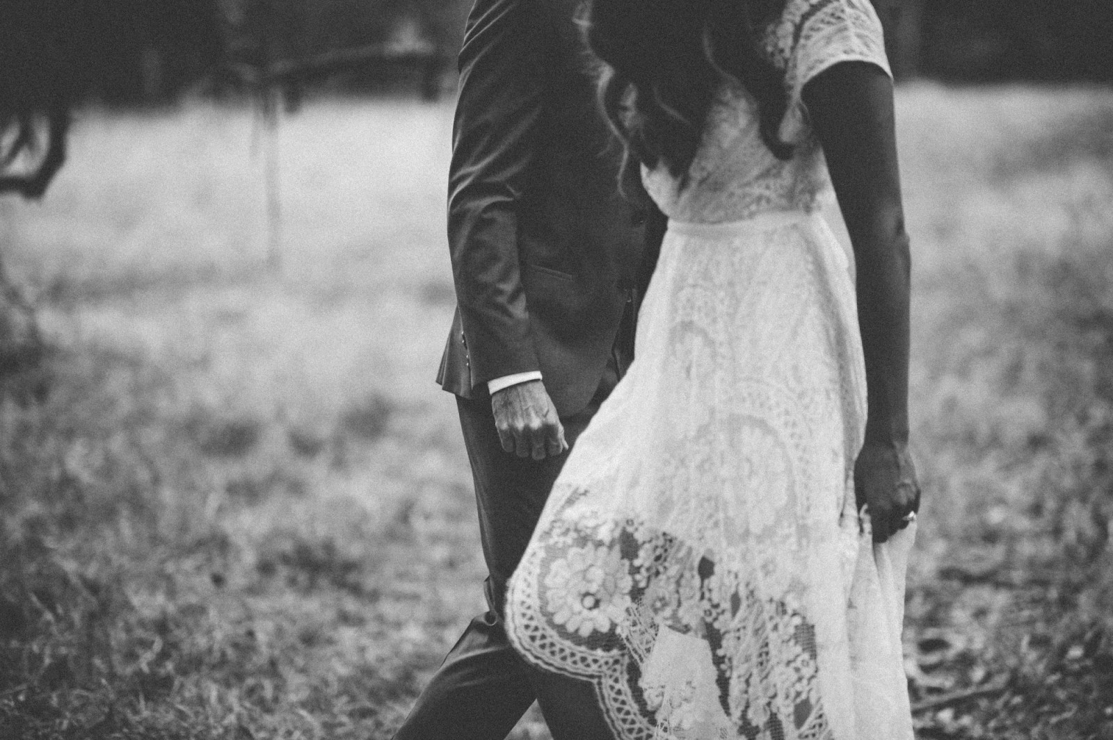 lace back corset dress Corset Back Wedding Dress - Long Sleeves Wedding Dress with High Slit main image 1