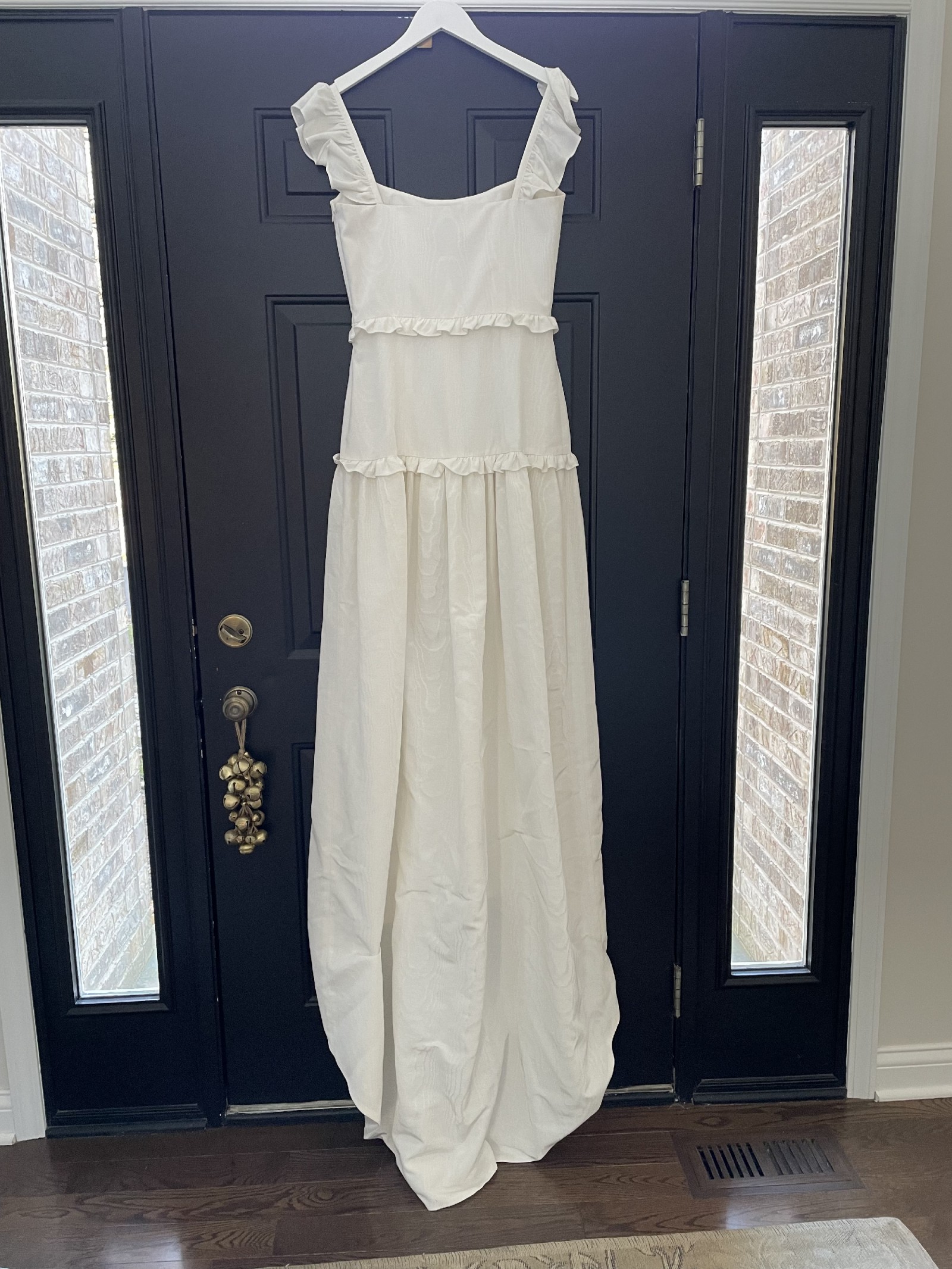 Markarian Arabella Ivory Moire Faille Gown New Wedding Dress Save 25% ...