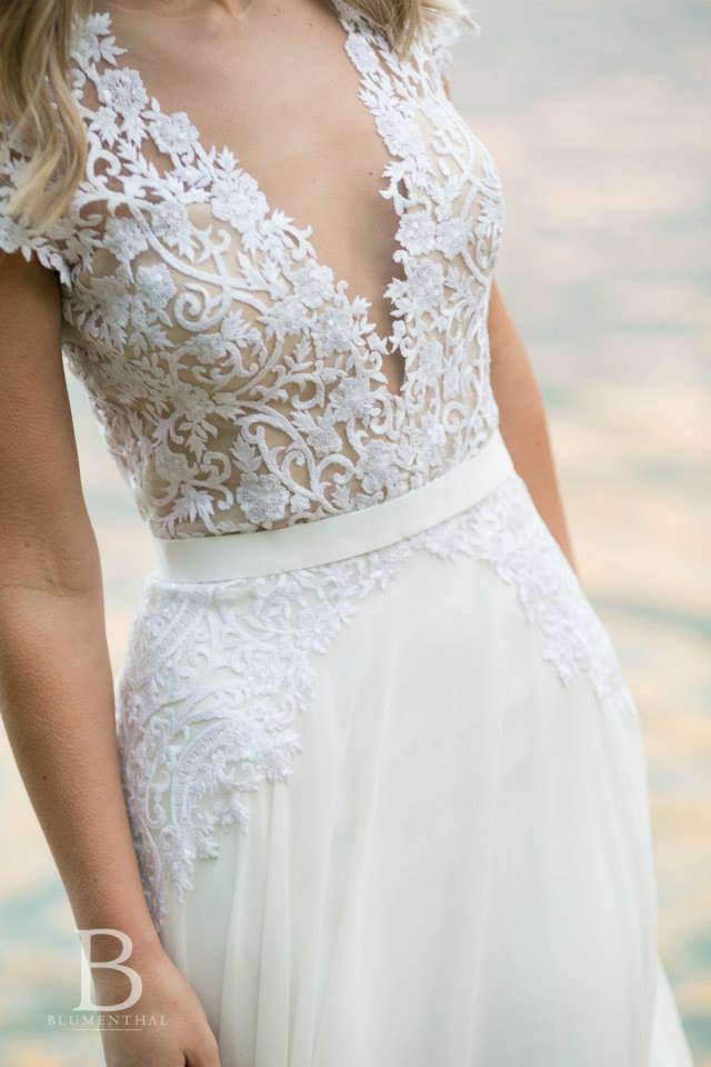 corset back wedding gown