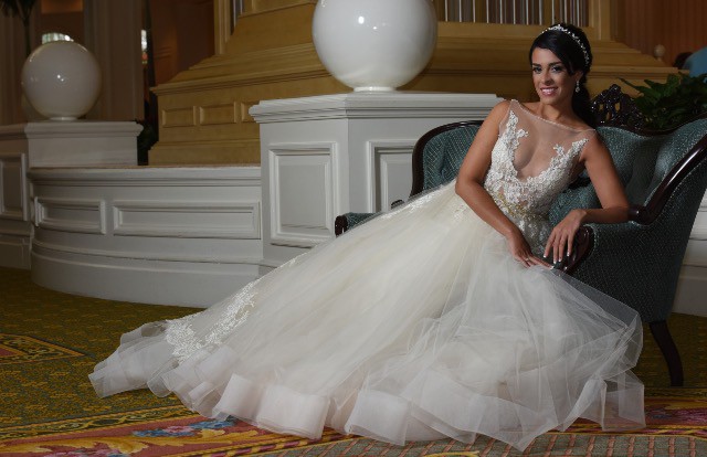 Lazaro 3607 Second Hand Wedding Dress On Sale 45 Off Stillwhite