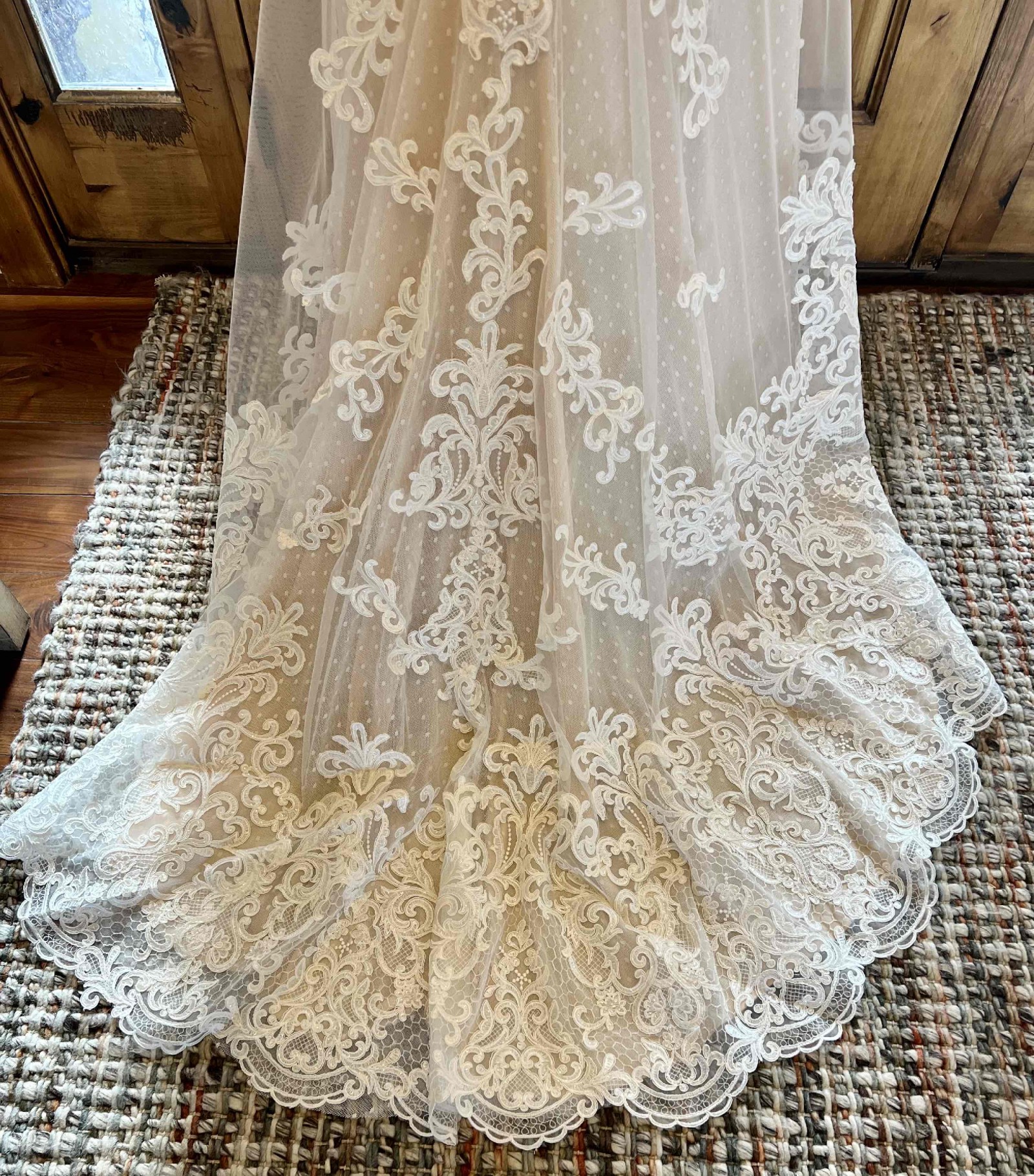 L'amour Calla Blanche LA7280 New Wedding Dress Save 80% - Stillwhite