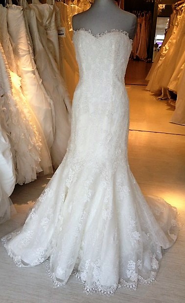 pronovias strapless