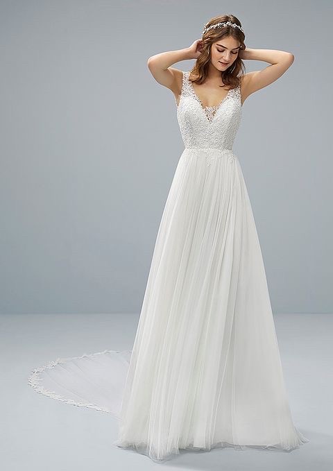 White One Ophir Sample Wedding Dress Save 77% - Stillwhite