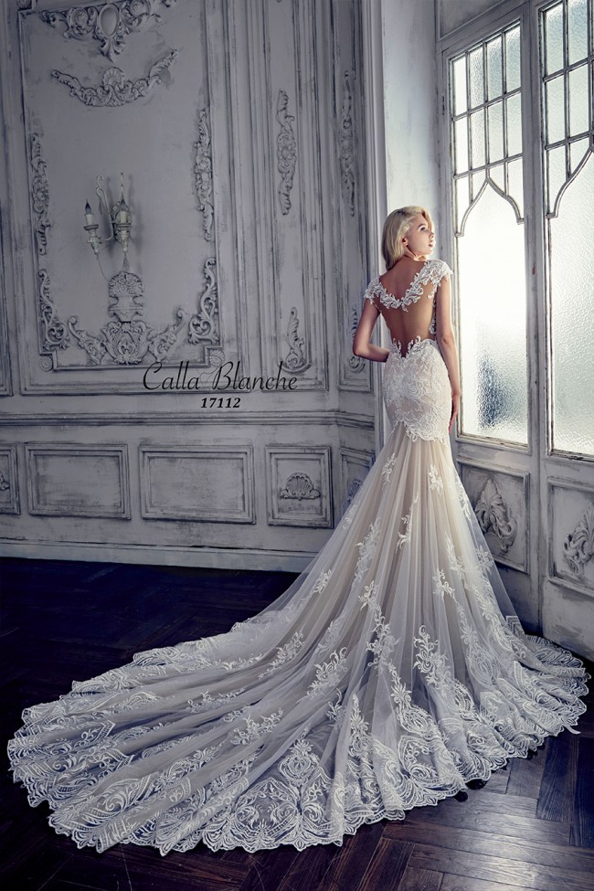 Calla Blanche Leia 17112 Second Hand Wedding Dress Save 50% - Stillwhite