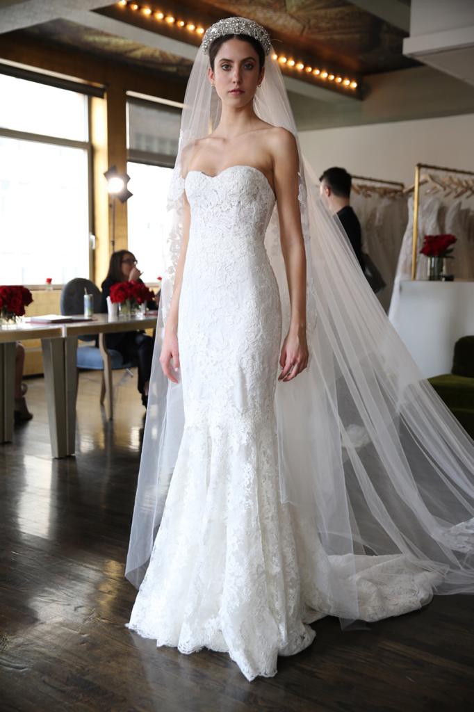 Reem Acra Bridal Gown Dress Designer Jessica Haley Bridal