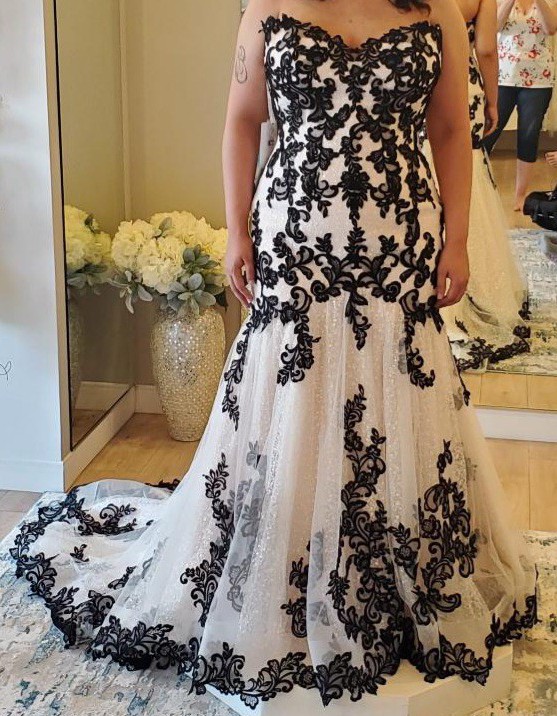 long pink dress with black lace Hepburn Style Black Pink Bow Tie Flower Long Prom Dresses main image 1