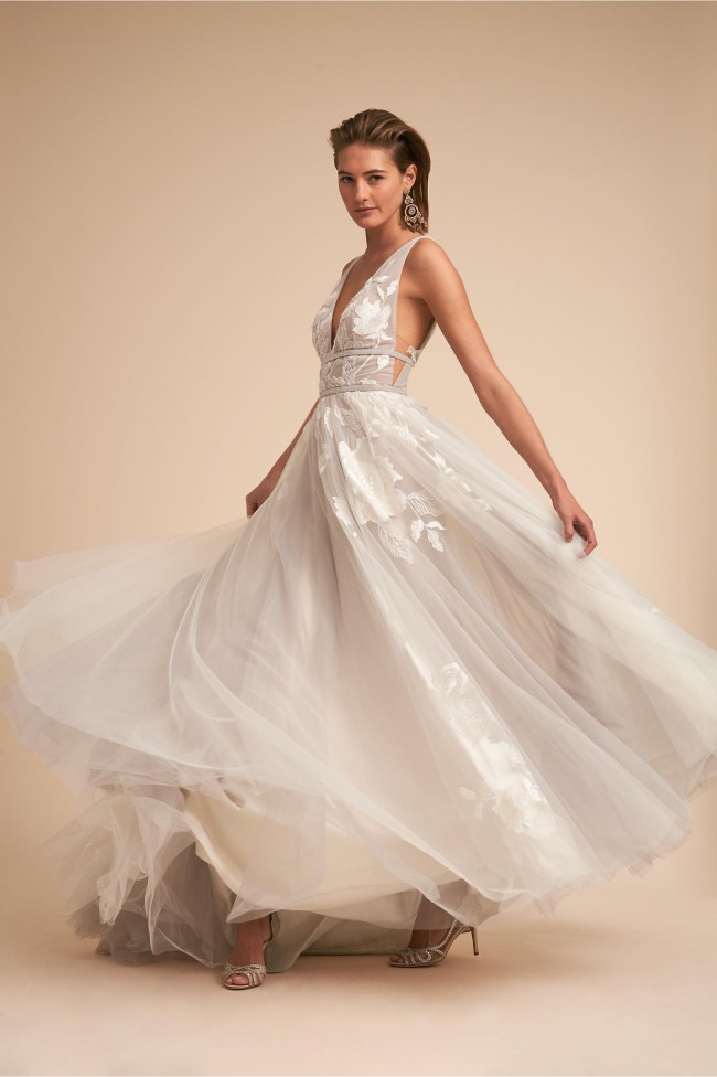 BHLDN Watters Hearst Gown New Wedding Dress Save 28% - Stillwhite