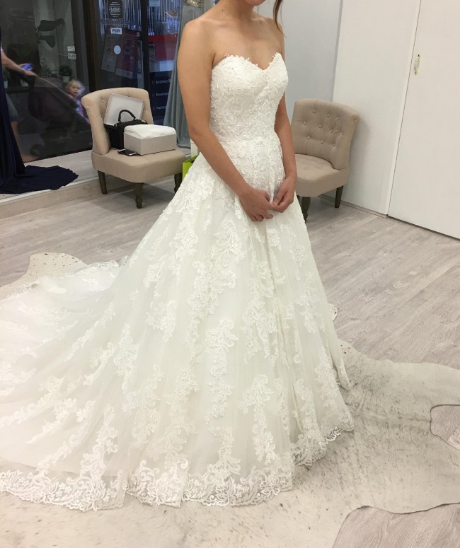 Mia Solano Claire New Wedding Dress On Sale Stillwhite United