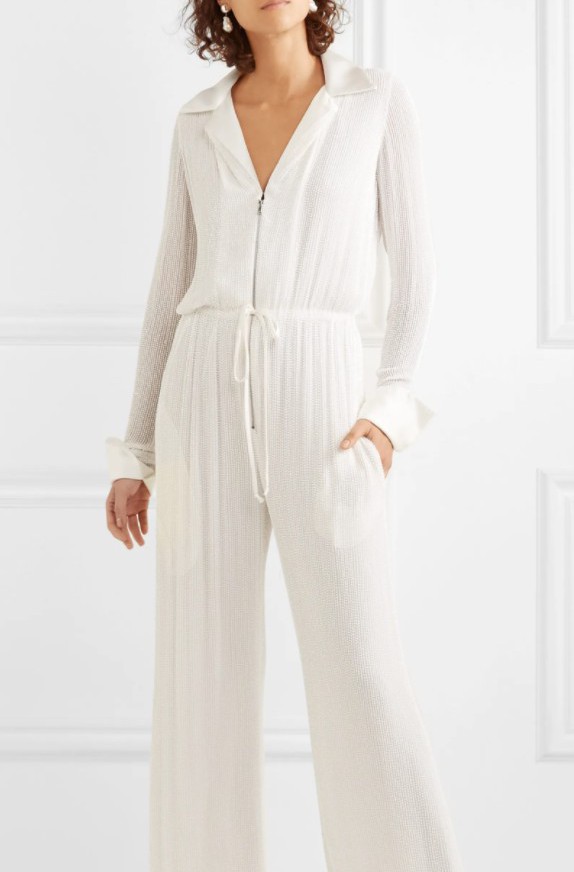 chiffon jumpsuit for wedding