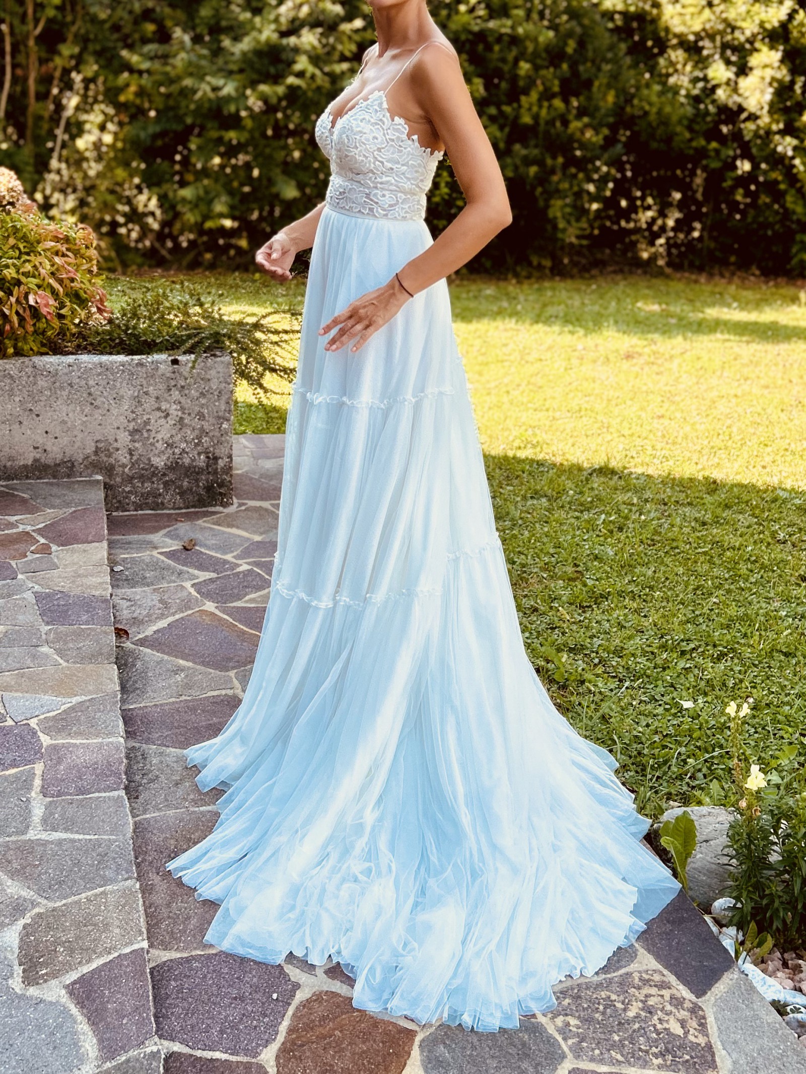 Galvan New Wedding Dress Save 50% - Stillwhite
