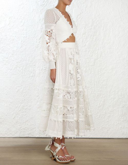 zimmermann embellished corsage set