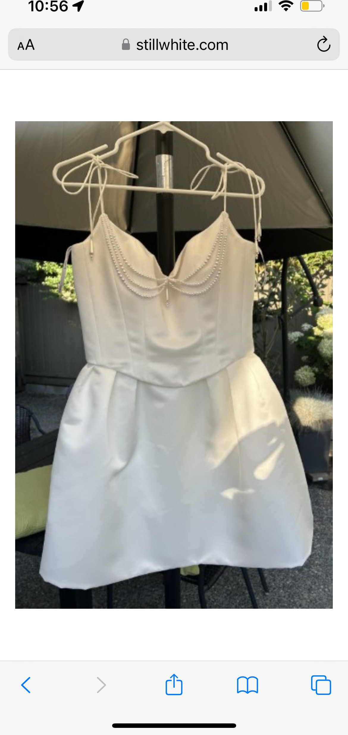 white christmas dresses Malia Drop Waist Corset Lace Up Back Mini Dress (Archive Sale) main image 0