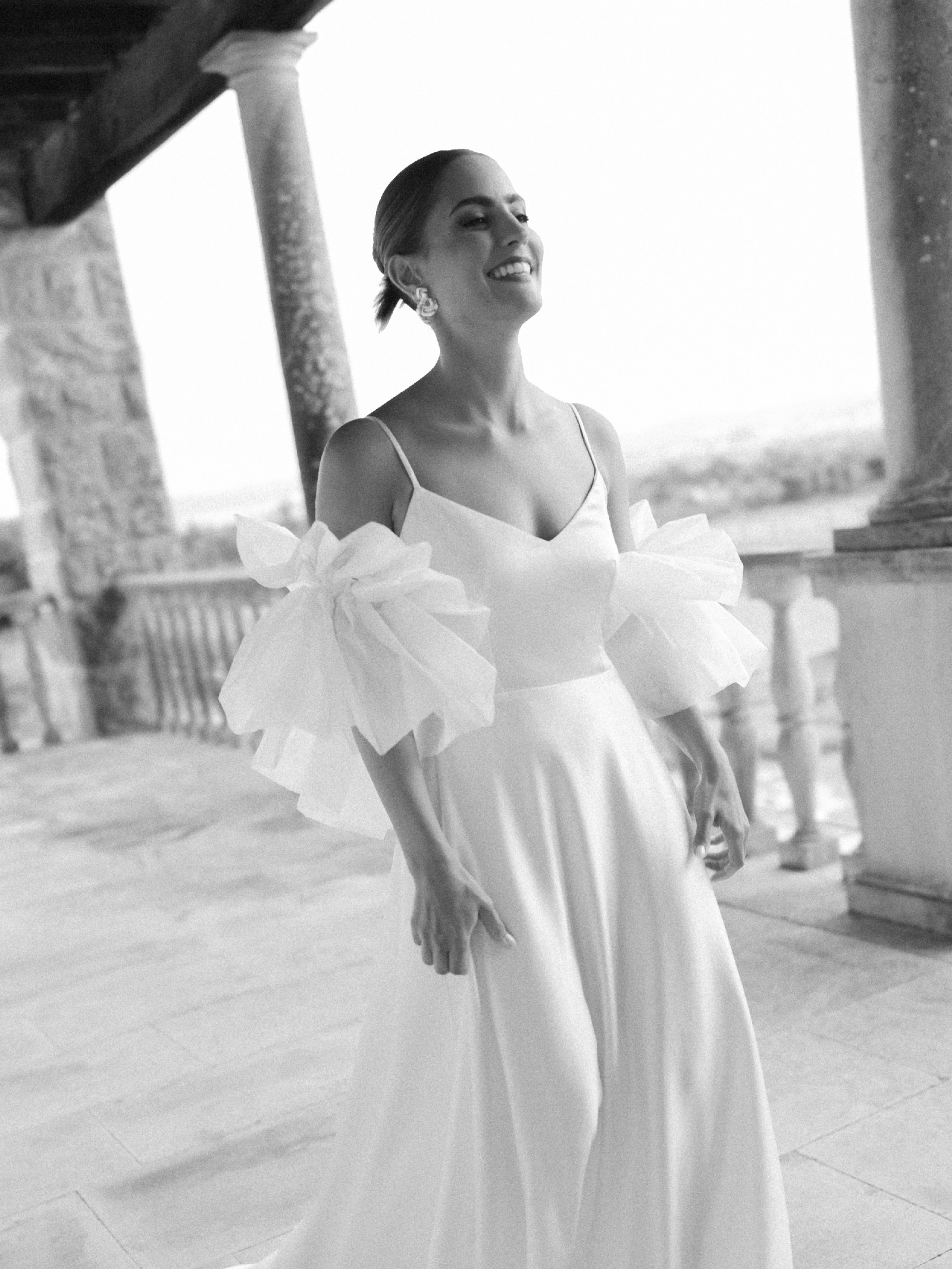 Halfpenny London, ISSA SHRUG Wedding Dress Save 60% - Stillwhite