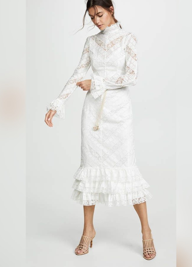 black lace jacket for wedding dress Black 3/4 sleeve alencon lace bolero with keyhole back, Medium