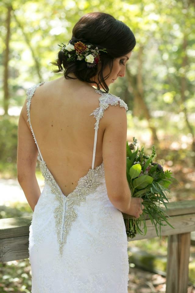 maggie sottero backless wedding dress Maggie Sottero Bridget Wedding Dress main image 0