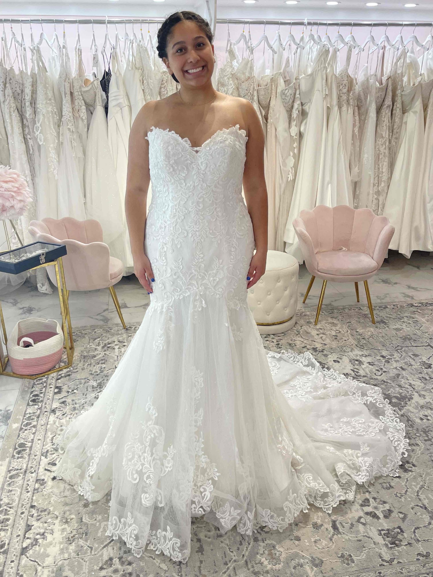 Mermaid Dress Maggie Sottero Sparkly Dress Maggie Sottero Sample