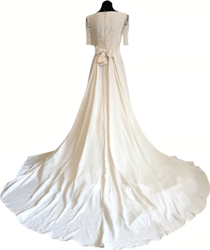 Chanel Custom Made Wedding Dress Save 40 Stillwhite