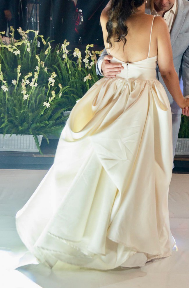 watters opaline ballgown