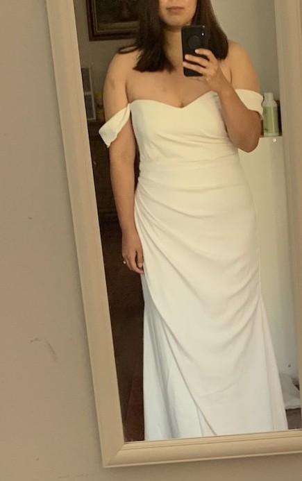 David's Bridal, INT19673 New Wedding Dress Stillwhite