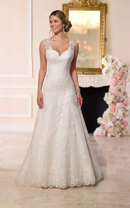 Stella York, 6219 New Wedding Dress Save 64%