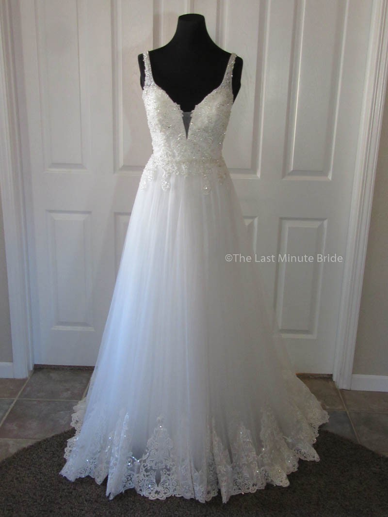 The Last Minute Bride Holly New Wedding Dress Save 55% - Stillwhite