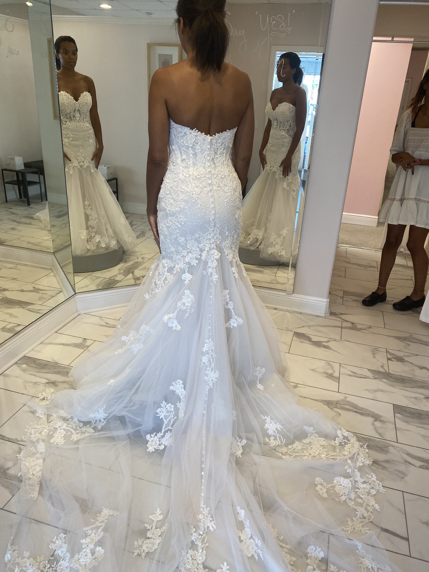 Try on the Allure Bridals 9756 Gown in Los Angeles, CA