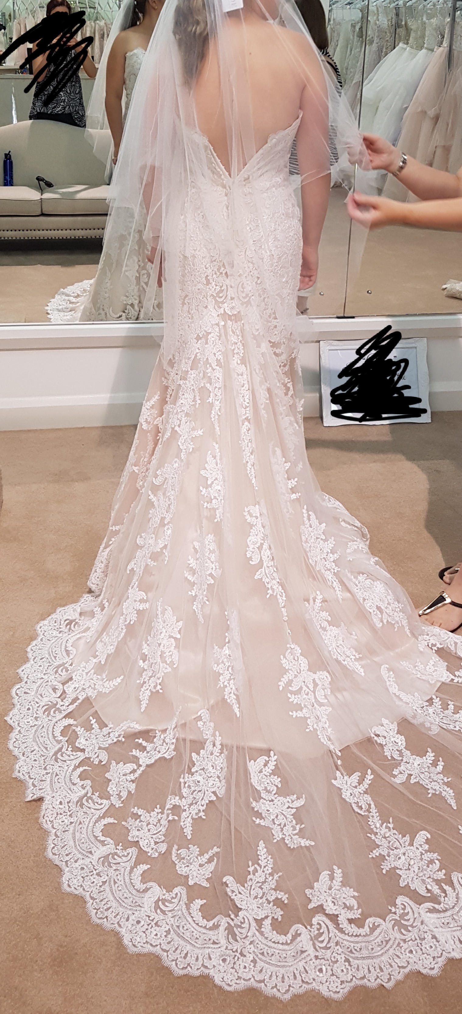 Allure Bridals 9250 New Wedding Dress Save 48 Stillwhite 9081