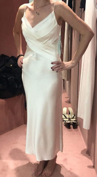 white dion lee dress