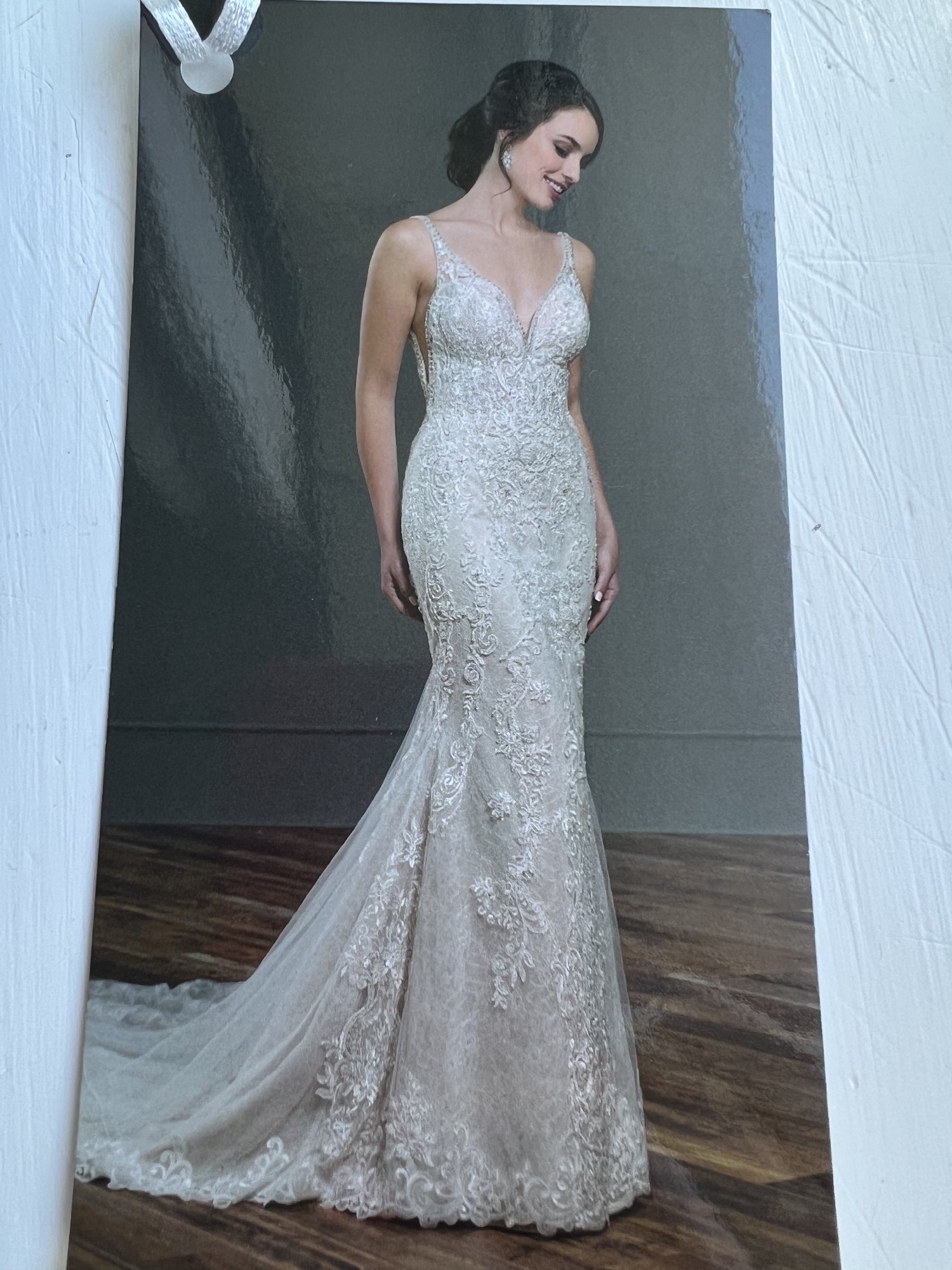 Martina Liana Ml95301 Lace And Tulle Over Dolce Satin Wedding Dress Save 50 Stillwhite 2071