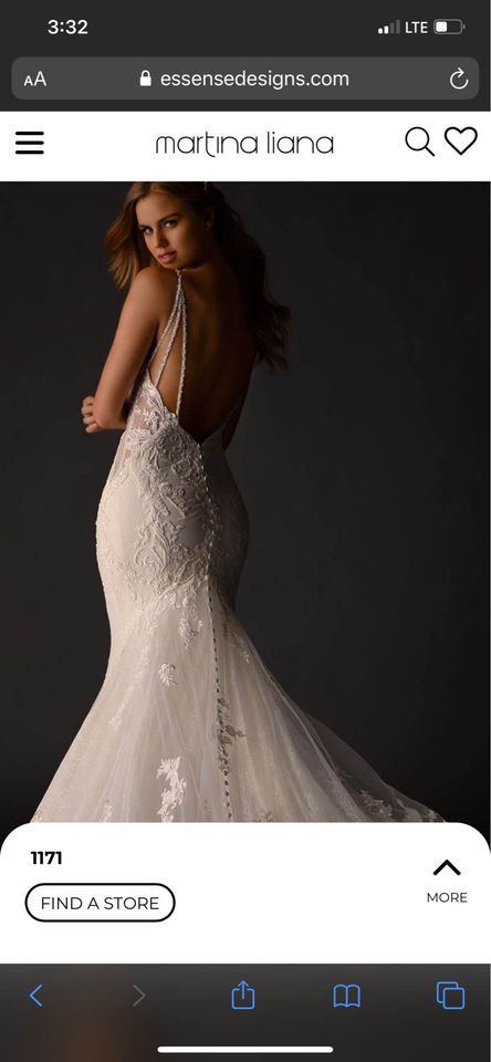 Martina Liana 1171 New Wedding Dress Save 21% - Stillwhite