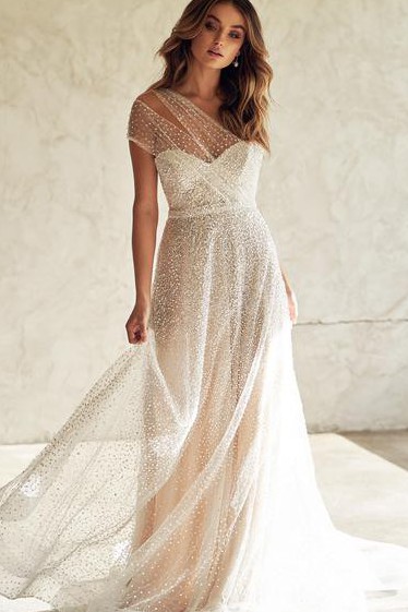 Anna Campbell Tate Empress Sample Wedding Dress Save 62% - Stillwhite