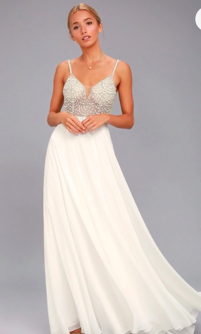 lulus white prom dress