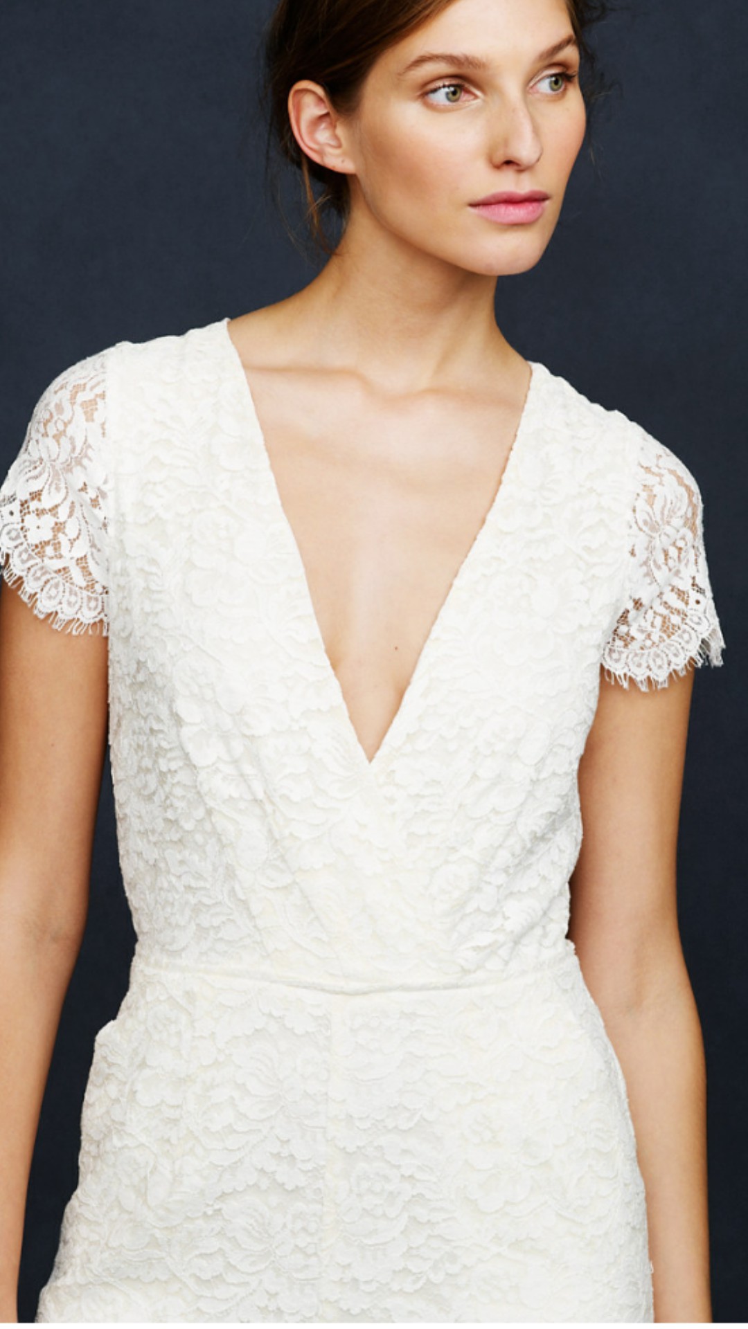 lace jumpsuit wedding dress
