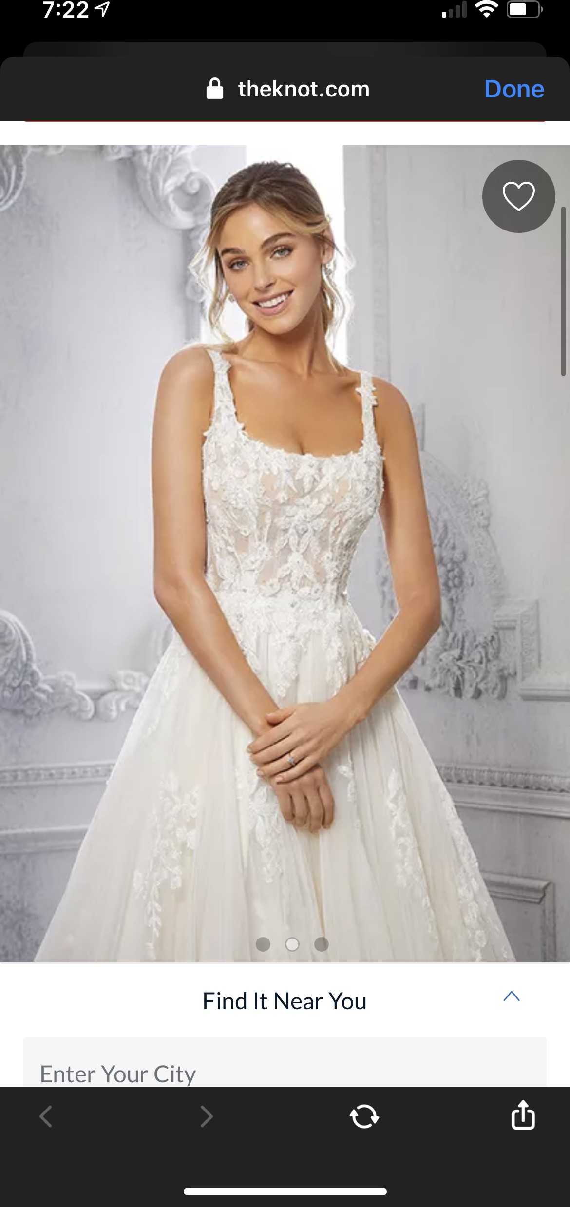 Madeline Gardner Charlotte New Wedding Dress Save 50% - Stillwhite