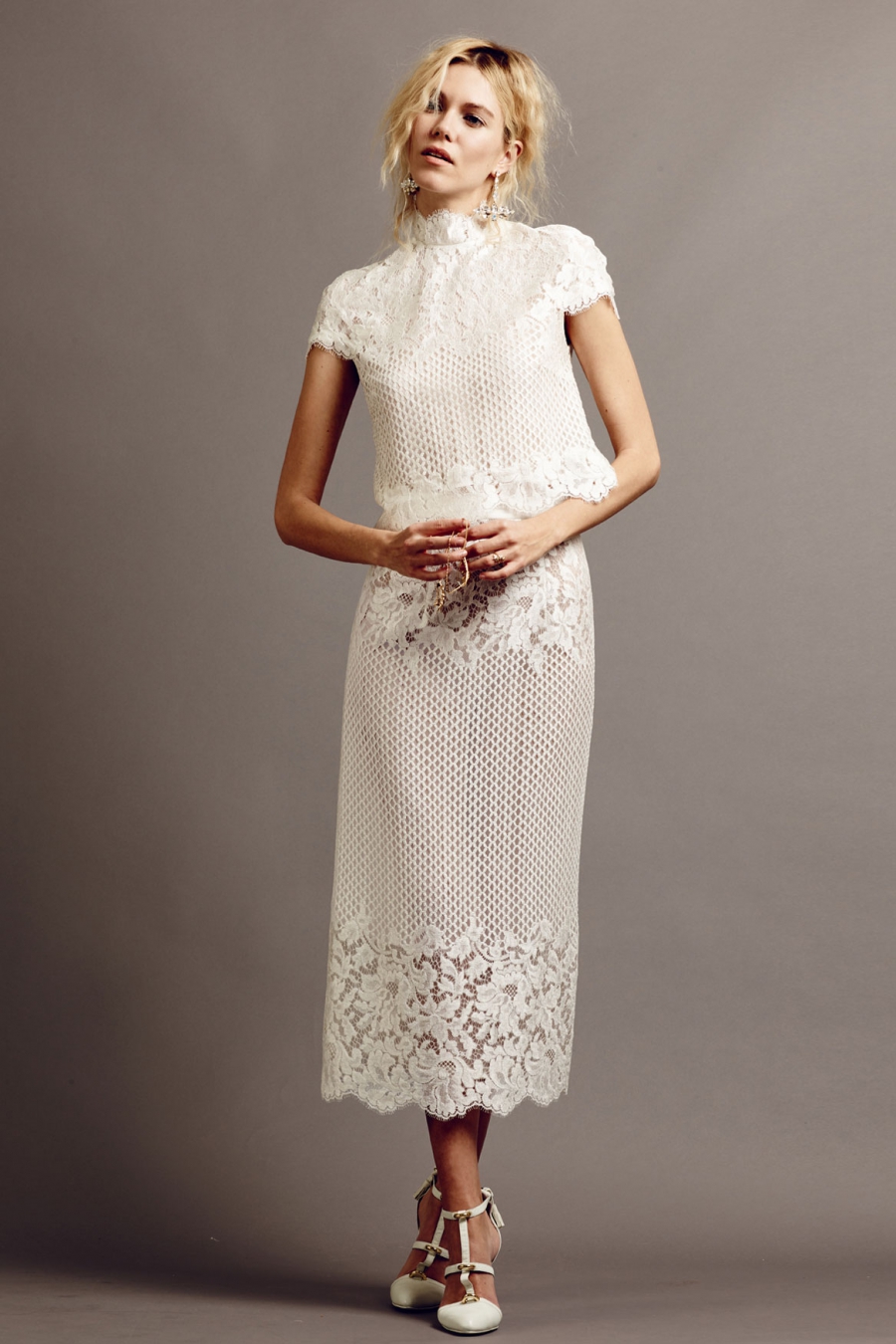 Kaviar Gauche Calais Lace Top & Skirt Kaviar Gauche Calais Lace Top & Skirt