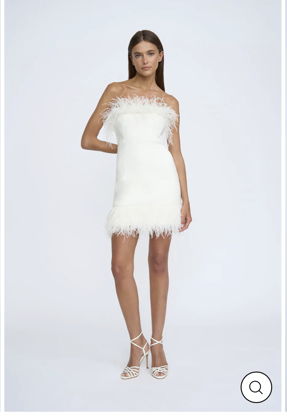 by johnny mini dress By Johnny, Johnny Feather Mini - White Wedding Dress Save 66%