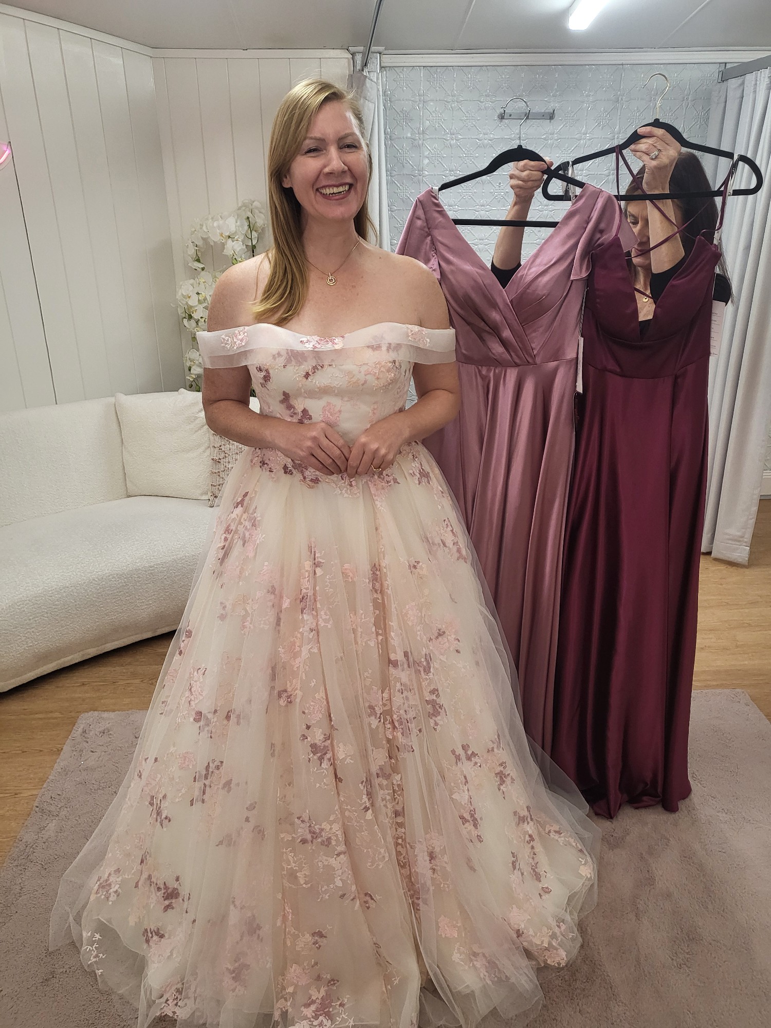 Purple Fox Bride, Calypso New Wedding Dress Save 50% Stillwhite