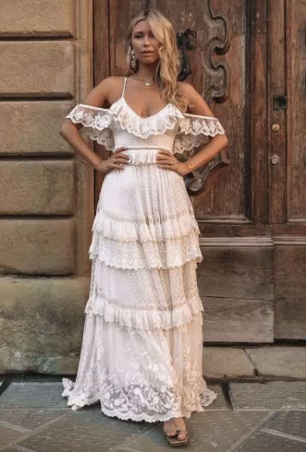 Spell & The Gypsy Collective, Chloe Gown New Wedding Dress Save 33