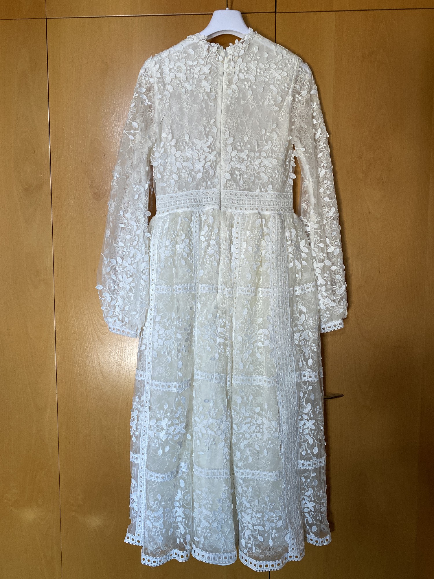 knee length dresses for ladies Costarellos Blush Pink Lace Bandeau Gown Dress Size FR 40 (UK 10)  Sellier